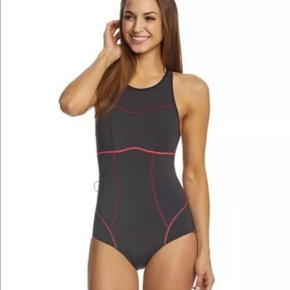 ‼️GIFTED‼️ PrAna 1mm Neoprene Eleana Swimsuit Surfsuit Paddle New S - Picture 2 of 9